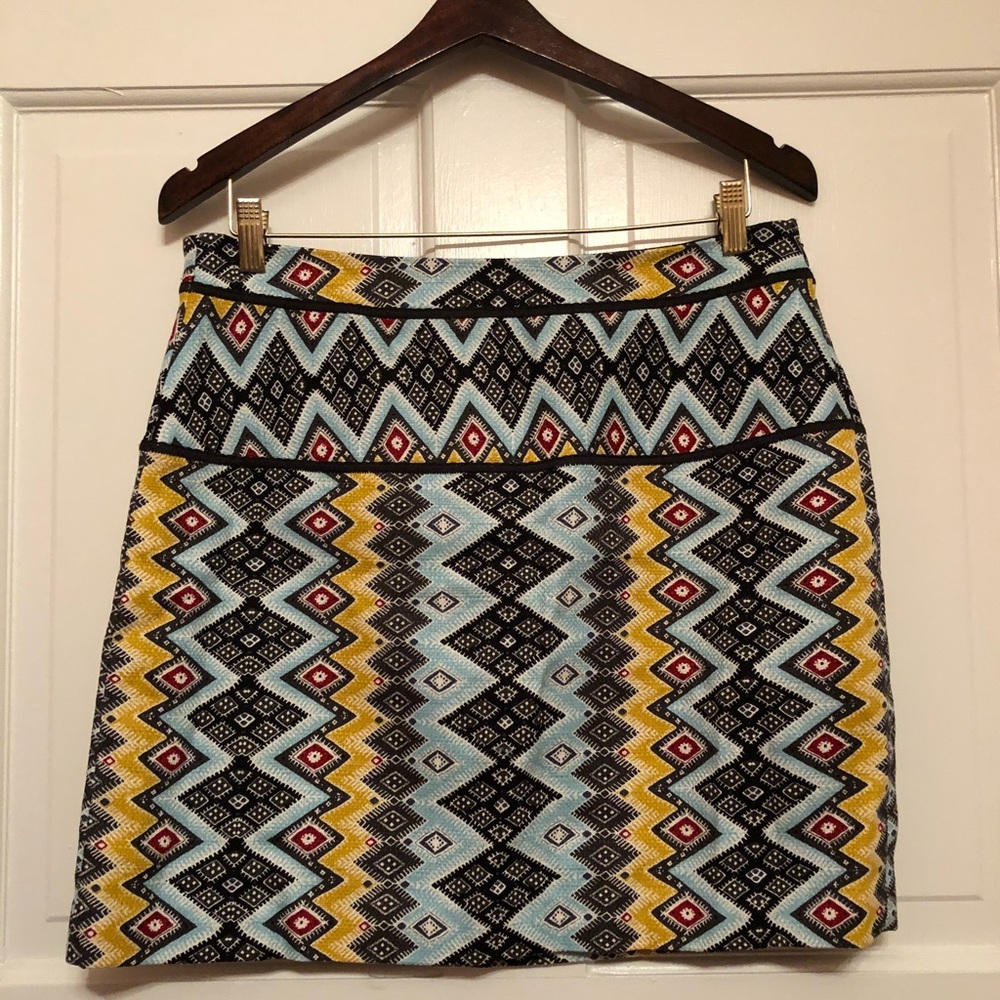 Loft Boho Shift Skirt